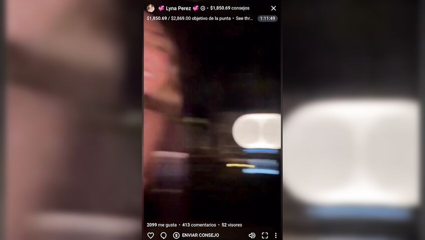 Lyna Perez Topless Window Flashing Boobs 