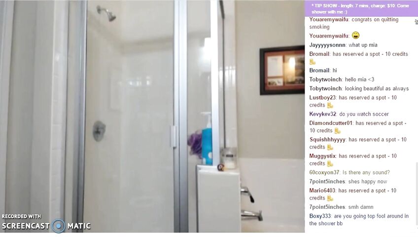 Mia Khalifa Private Show Naked Shower Ed