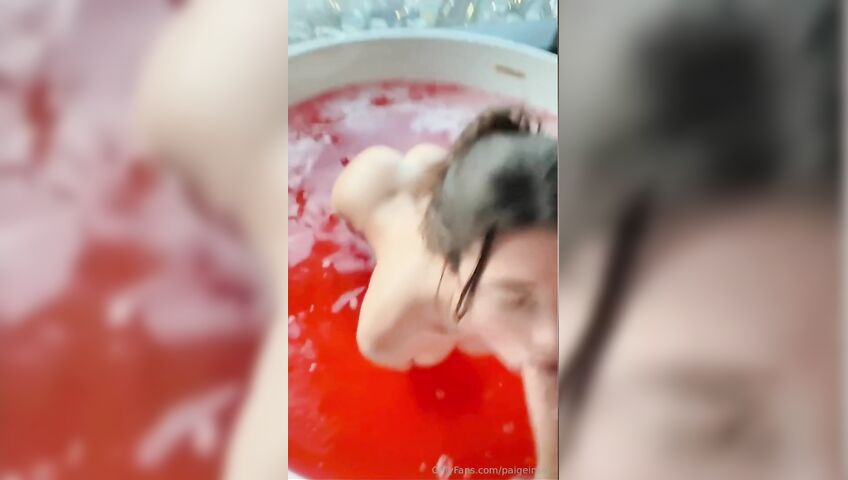 Paige Insco Naked Bathtub Blowjob PPV Ed