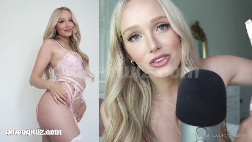Gwengwiz ASMR Lingerie Haul Footjobs