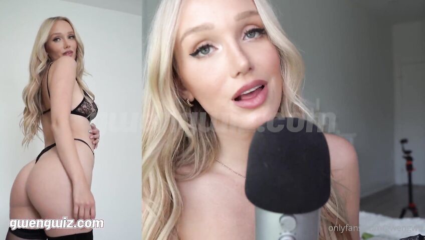 Gwengwiz ASMR Lingerie Haul Footjobs