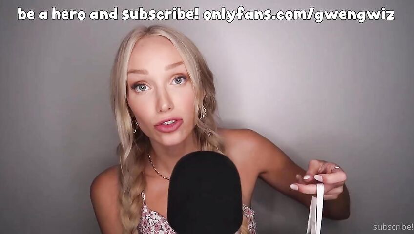 Gwengwiz ASMR Lingerie Haul Onlyfans Video 2as