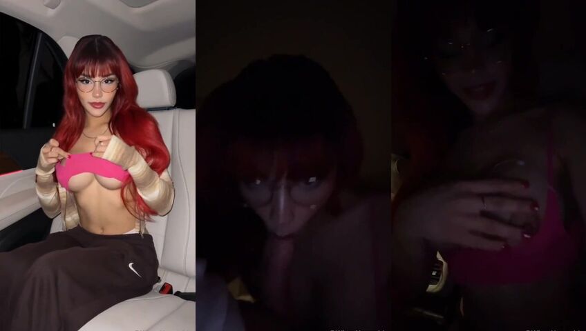 Hannah Jo Car Blowjob Cum On Tits Lmnopq