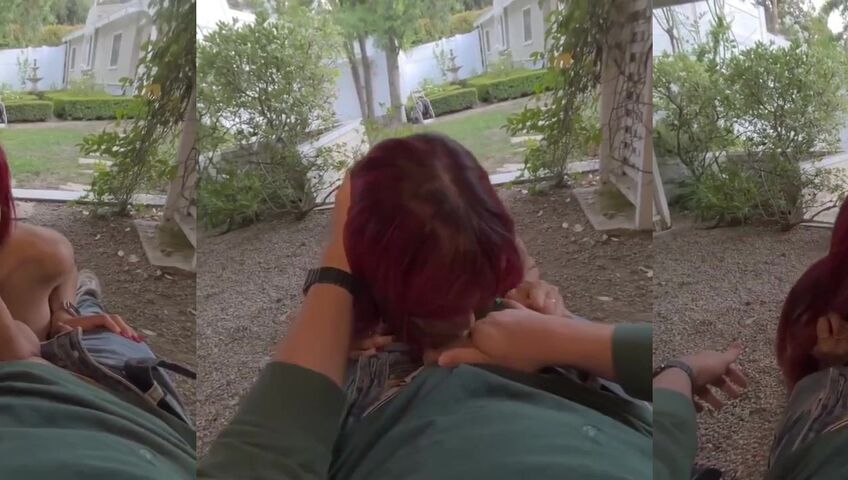 Hannah Jo Woahhannahjo Outdoor Pov Blowjob A1