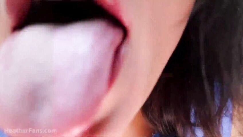 Heatheredeffect ASMR Close Up Licking PPV