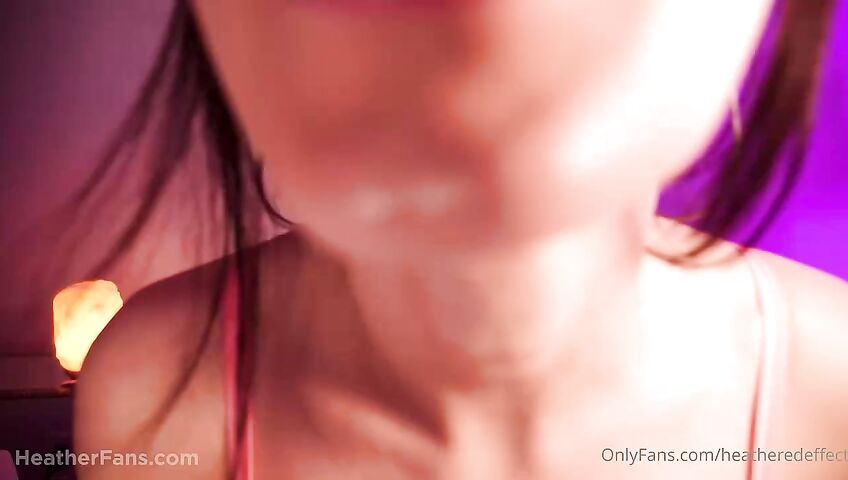 Heatheredeffect ASMR Ear Licking Close Up