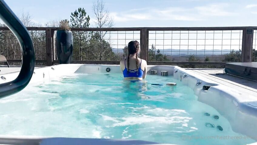 Heatheredeffect ASMR Pool Bikini Tease