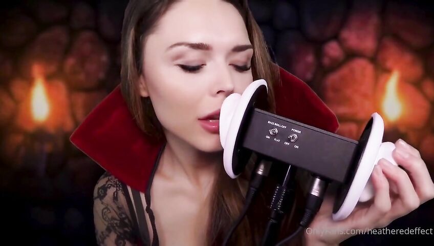 Heatheredeffect ASMR Vampire Ear Eating