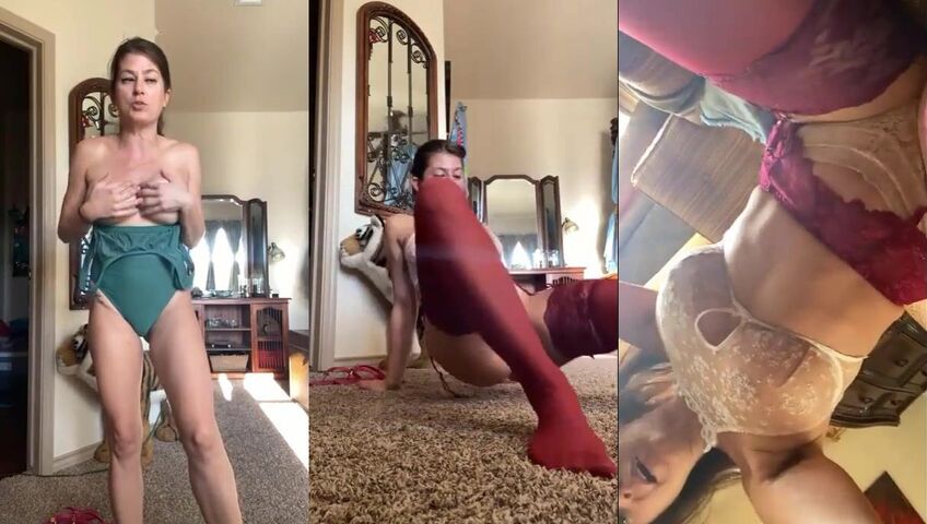 Heidi Lee Bocanegra Lingerie Haul Nude