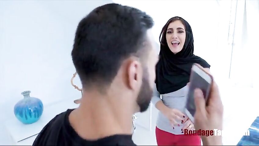 Hijab Repressed Babe Gets Rough Fuck
