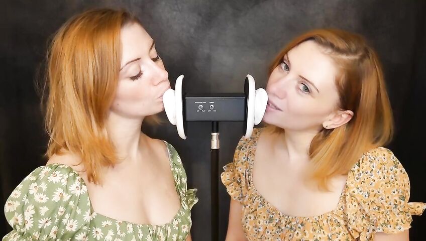Jodie Marie ASMR Twin Ear Licking Patreon