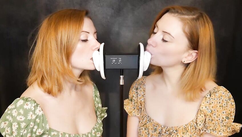 Jodie Marie ASMR Twin Ear Licking Patreon
