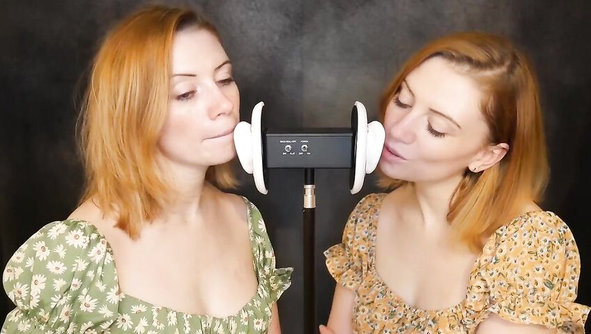 Jodie Marie ASMR Twin Ear Licking Patreon
