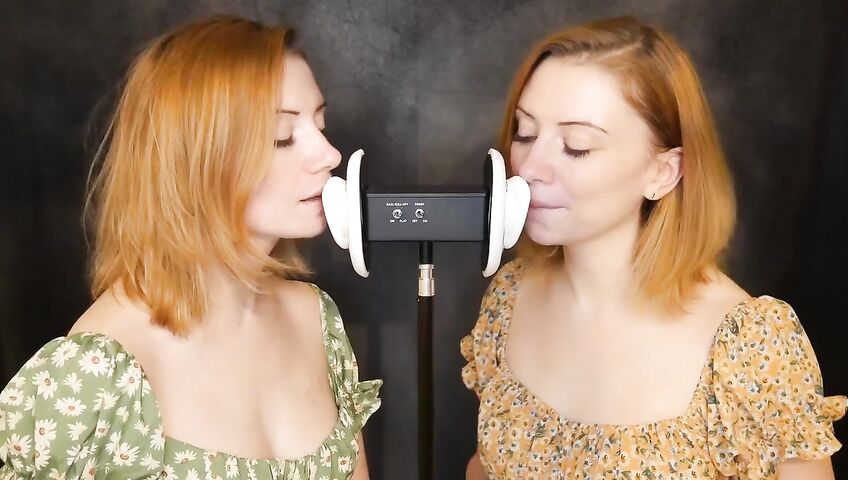 Jodie Marie ASMR Twin Ear Licking Patreon