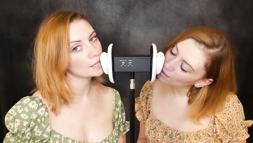 Jodie Marie ASMR Twin Ear Licking Patreon