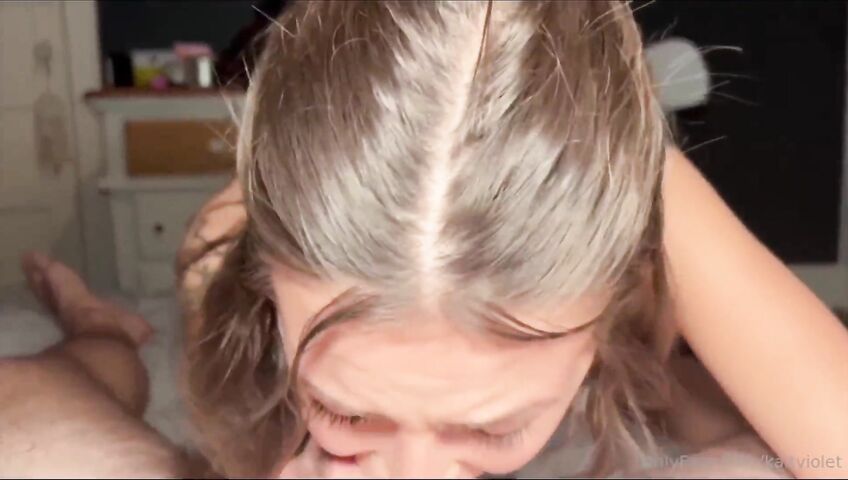 Kait Violet Pov Blowjob Cum Swallowss