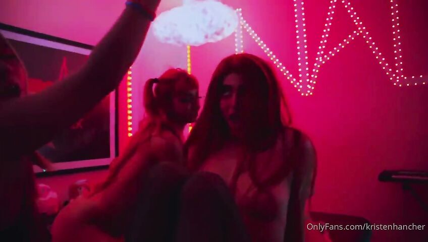 Kristen Hancher Lesbian Foursomess