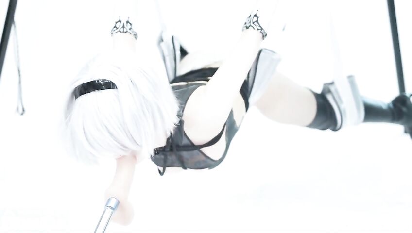 Lana Rain 2b Nier Automata Factory Bondage Porn Video A1