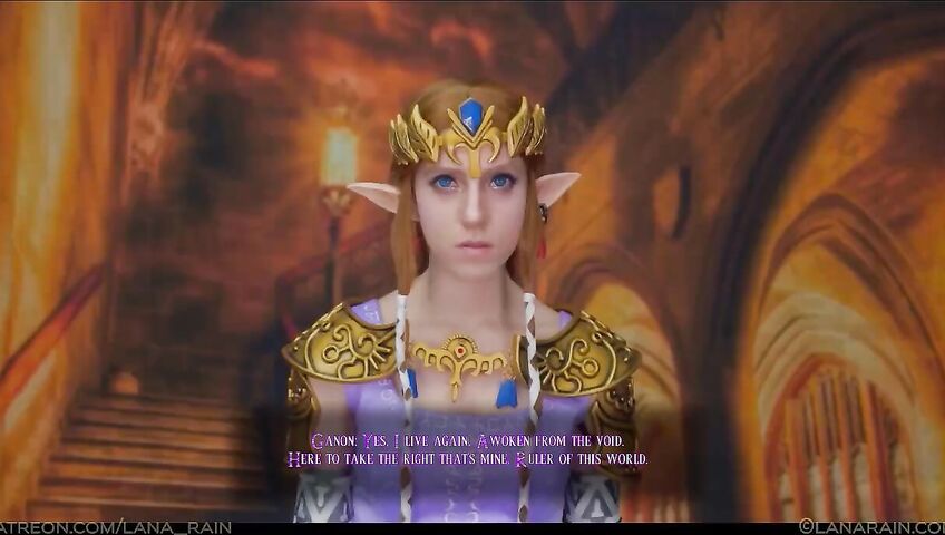 Lana Rain Nude Princess Zelda Meets Her New King Porn Video A1