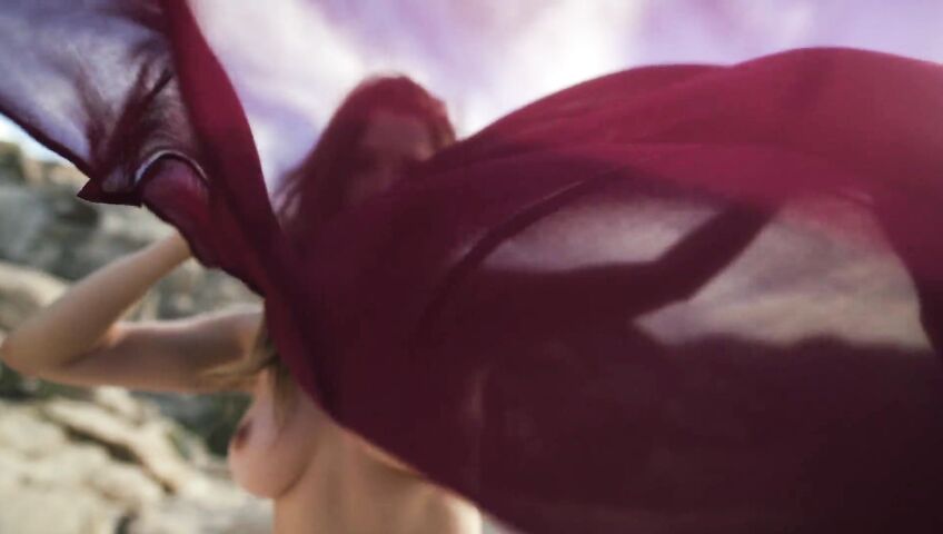 Lauren Summer Nude Outdoor Striptease