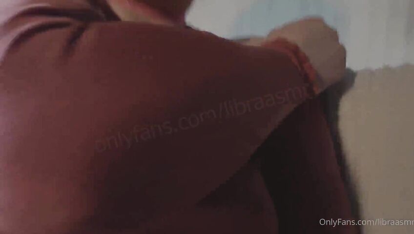 Libra ASMR Big Tits Squeezing