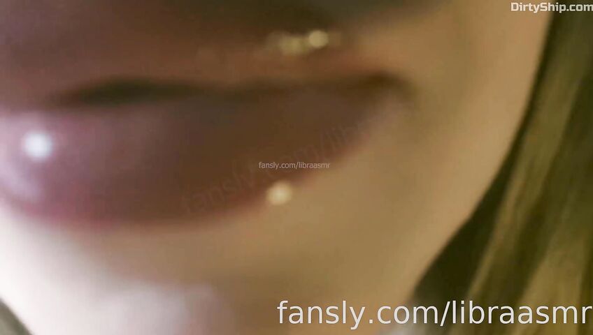 Libra ASMR Nude Topless Sucking You