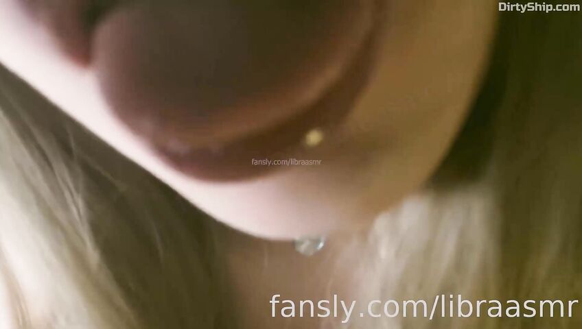Libra ASMR Nude Topless Sucking You