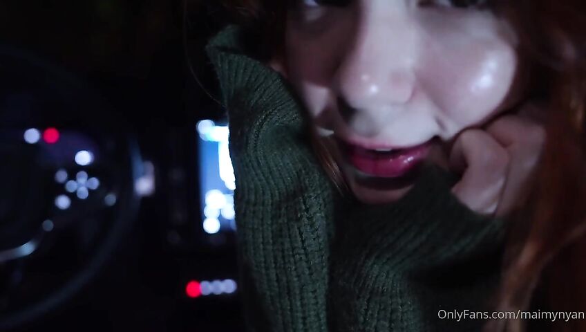 Maimy ASMR Car Sex Blowjob
