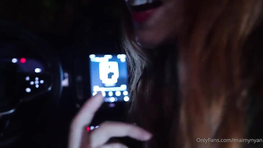 Maimy ASMR Car Sex Blowjob