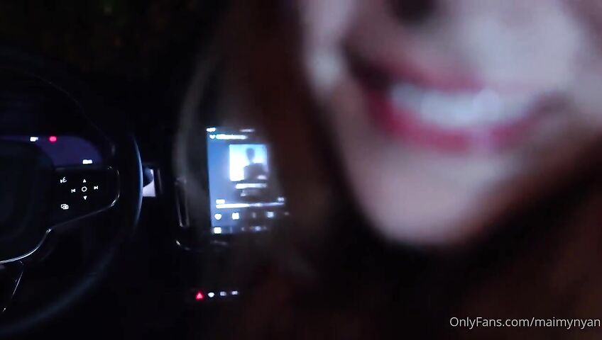 Maimy ASMR Car Sex Blowjob