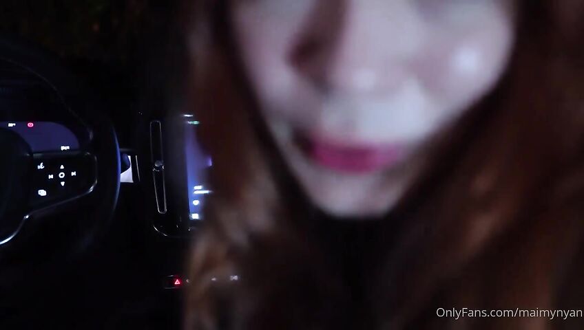 Maimy ASMR Car Sex Blowjob