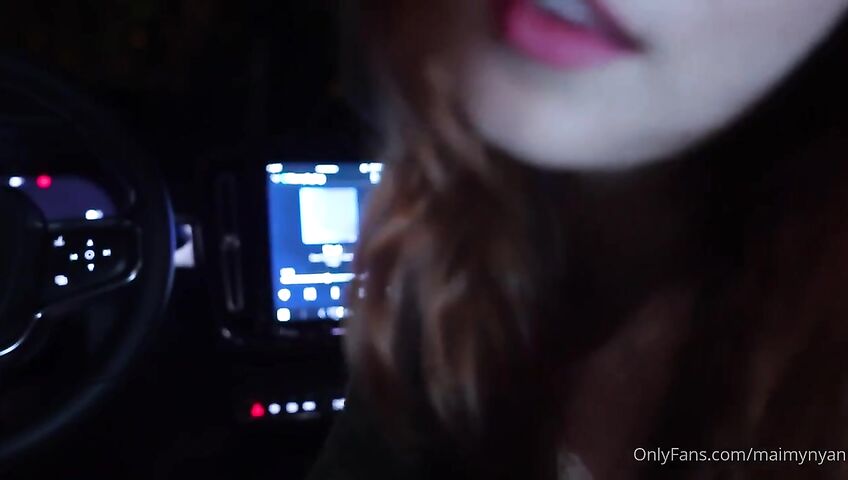Maimy ASMR Car Sex Blowjob
