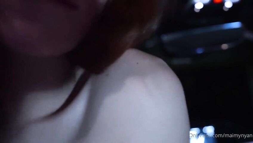 Maimy ASMR Car Sex Blowjob