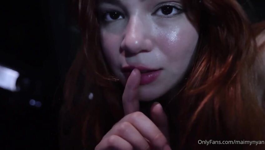 Maimy ASMR Car Sex Blowjob