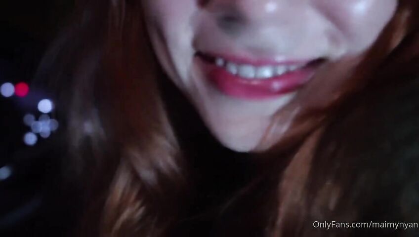 Maimy ASMR Car Sex Blowjob