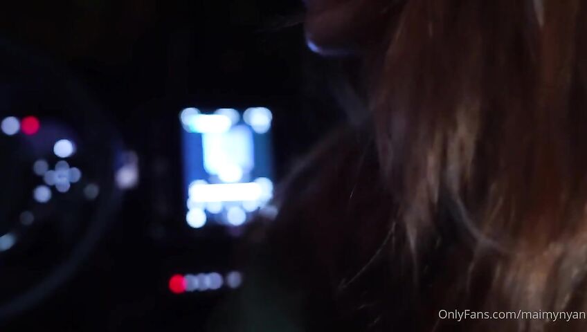 Maimy ASMR Car Sex Blowjob