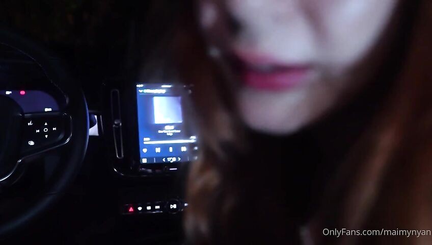Maimy ASMR Car Sex Blowjob