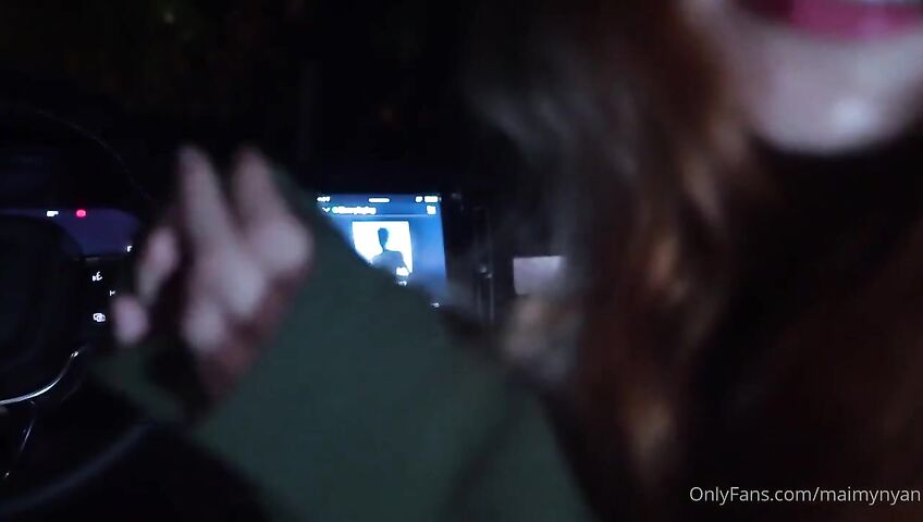 Maimy ASMR Car Sex Blowjob
