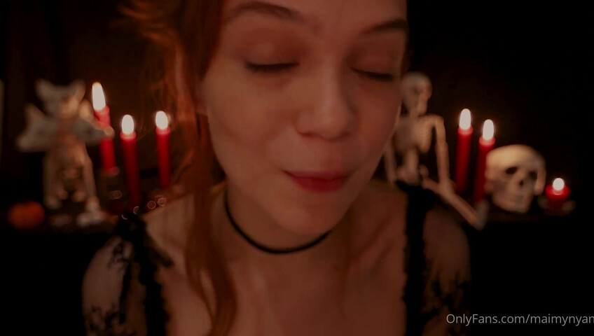 Maimy ASMR Halloween Vampire Pet Video A1b
