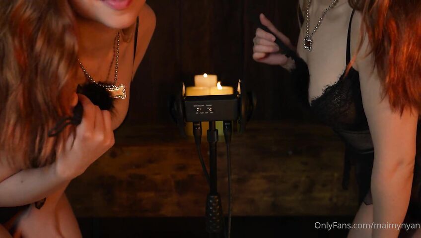 Maimy ASMR Hot Twins Nipple Slip