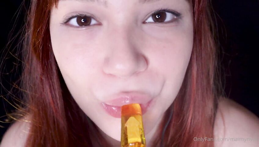 Maimy ASMR Lollipop Sucking Onlyfanss