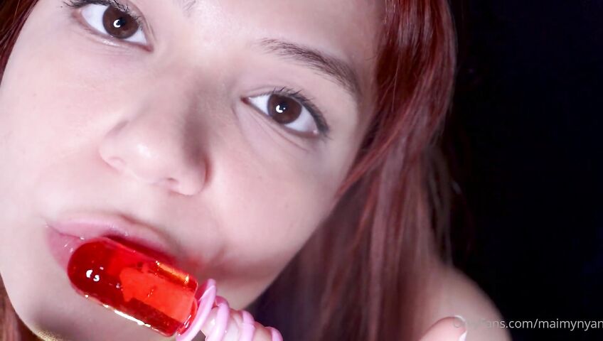 Maimy ASMR Lollipop Sucking Onlyfanss