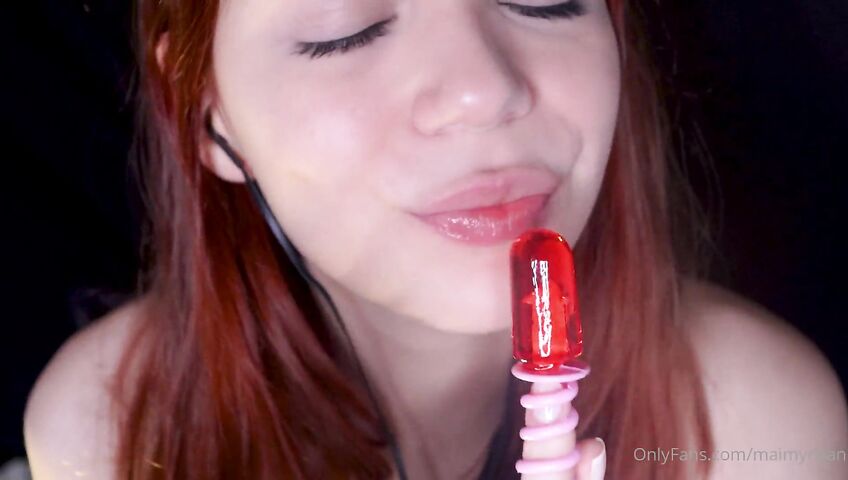 Maimy ASMR Lollipop Sucking Onlyfanss