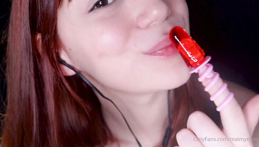 Maimy ASMR Lollipop Sucking Onlyfanss