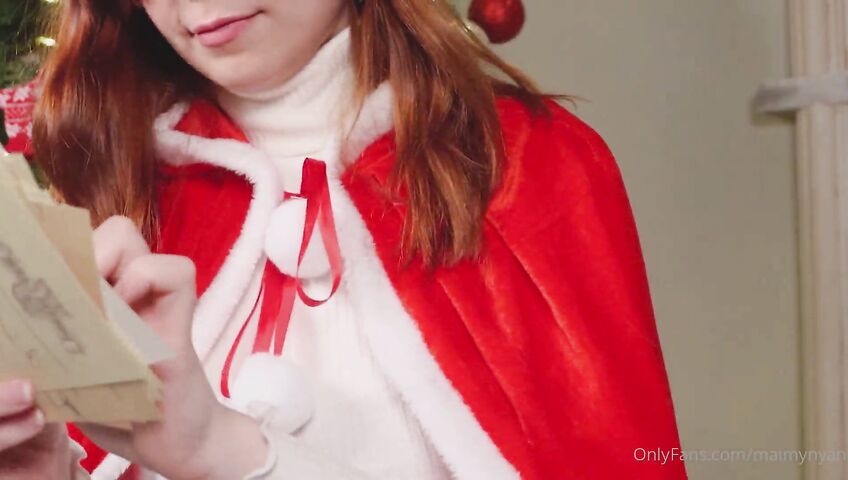 Maimy ASMR Miss Claus Xmas Lingerie