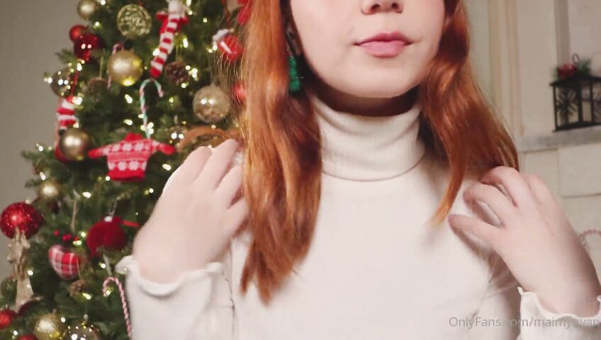 Maimy ASMR Miss Claus Xmas Lingerie