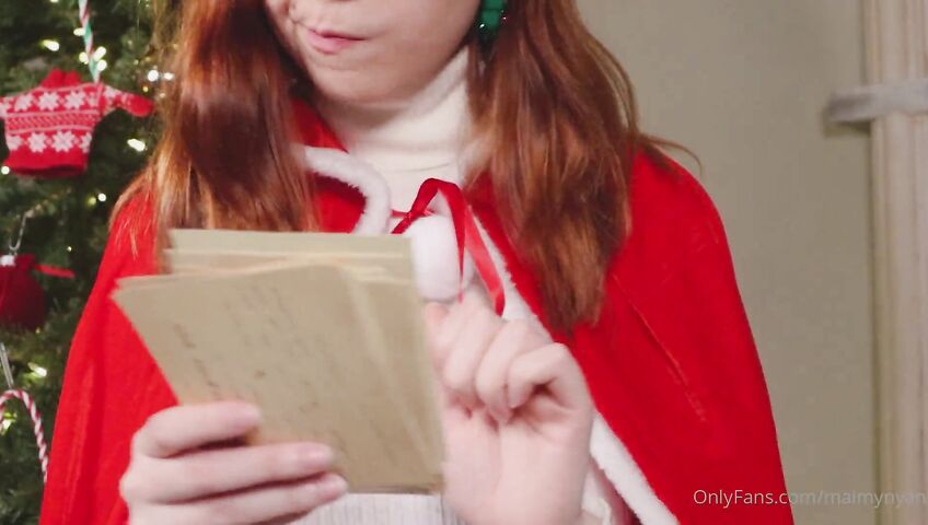 Maimy ASMR Miss Claus Xmas Lingerie