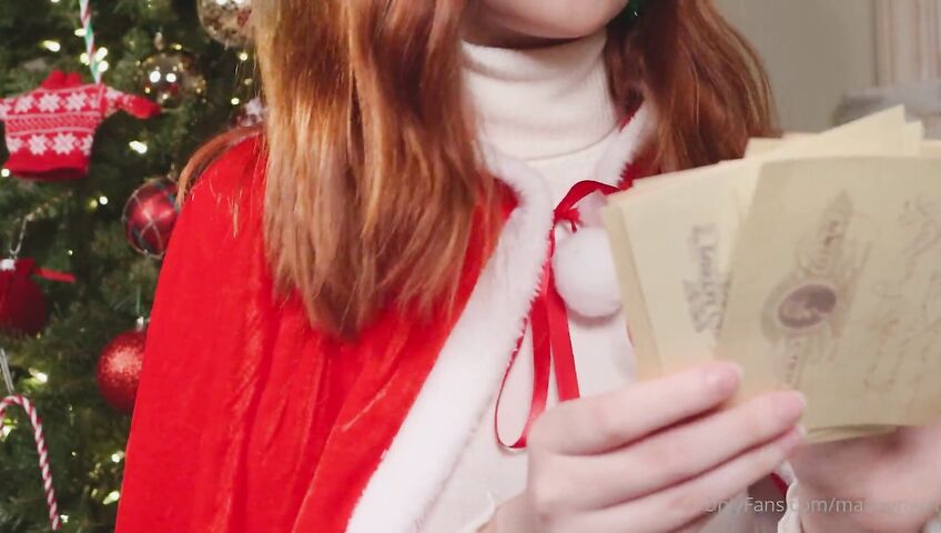 Maimy ASMR Miss Claus Xmas Lingerie