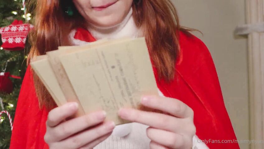 Maimy ASMR Miss Claus Xmas Lingerie