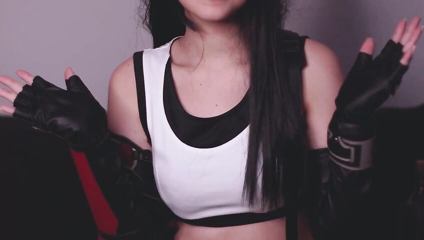 Maimy ASMR Nude Tifa Lockhart Roleplay Video A1